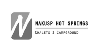Client Logo: Nakusp Hot Springs (Village of Nakusp) - Technical and web services by Spring Creative Inc.